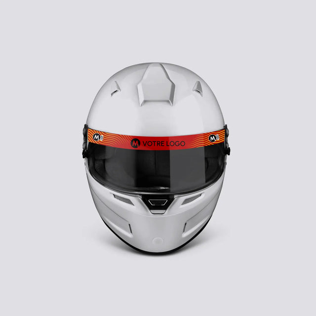 Bandeau visière casque personnalisable - pack