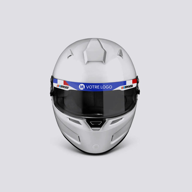 Bandeau visière casque pays SWS personnalisable - pack