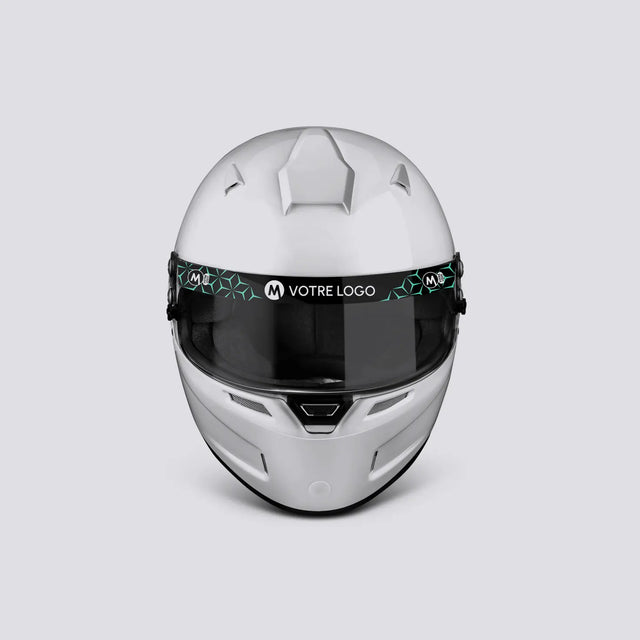 Bandeau visière casque personnalisable - pack