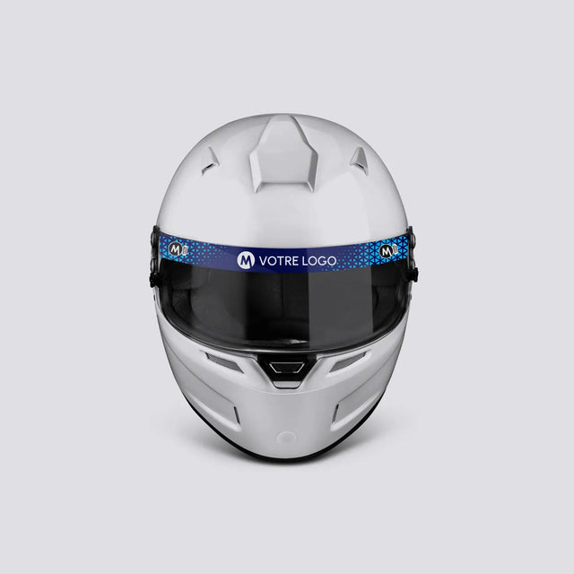 Bandeau visière casque personnalisable - pack